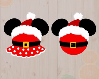 Download Mickey christmas svg | Etsy