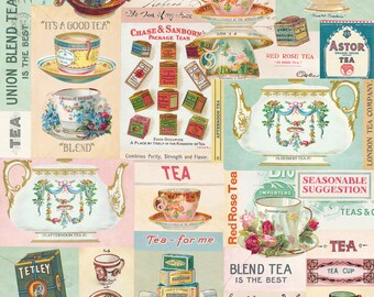 Cavallini Vintage Tea Paper