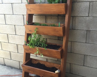 Verticle Tiered Ladder Garden Planter