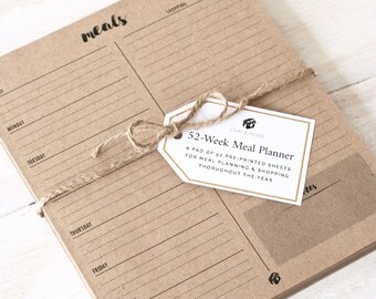 52-Week Meal Planner