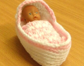 DOLLS CRADLE plus BEDDING