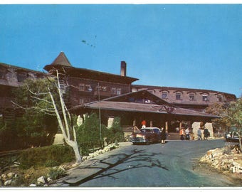 El Tovar Hotel Grand Canyon National Park Arizona 1961 postcard