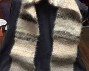 Scarf Made From Siberian Husky Hair