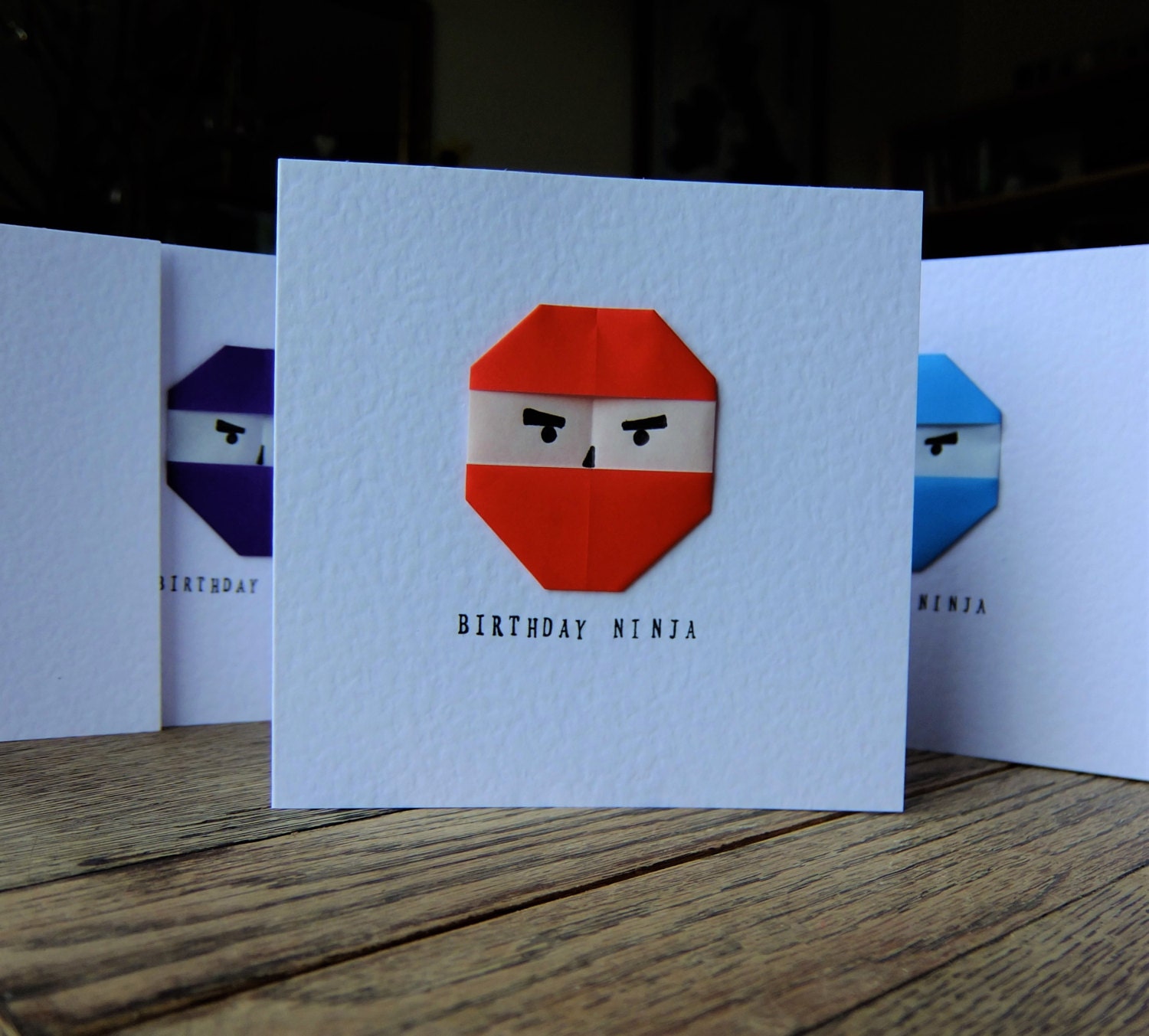 Download The Birthday Ninja Origami Birthday Card