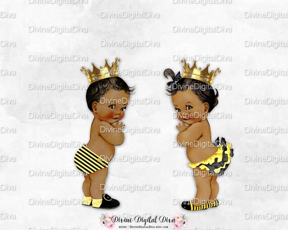 Queen Bee Prince Bee Baby Boy & Girl Bumble Bee Yellow Black
