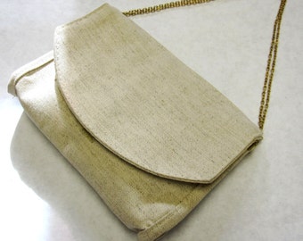 Oatmeal Clutch Ivory Purse Handbag