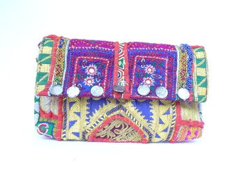 Vintage Indian Fabric Taj Bag 4