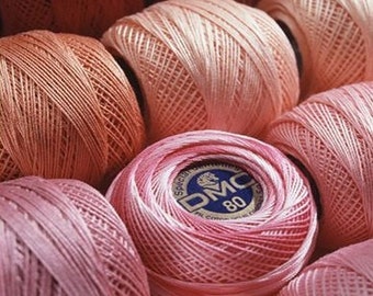 DMC Brilliant Tatting Cotton (Special Dentelles) Size 80 - 5g ball - 97 meters (106 yards)