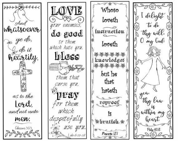 Printable Christian Bookmarks Christianbookcom Blog Bible Verse 