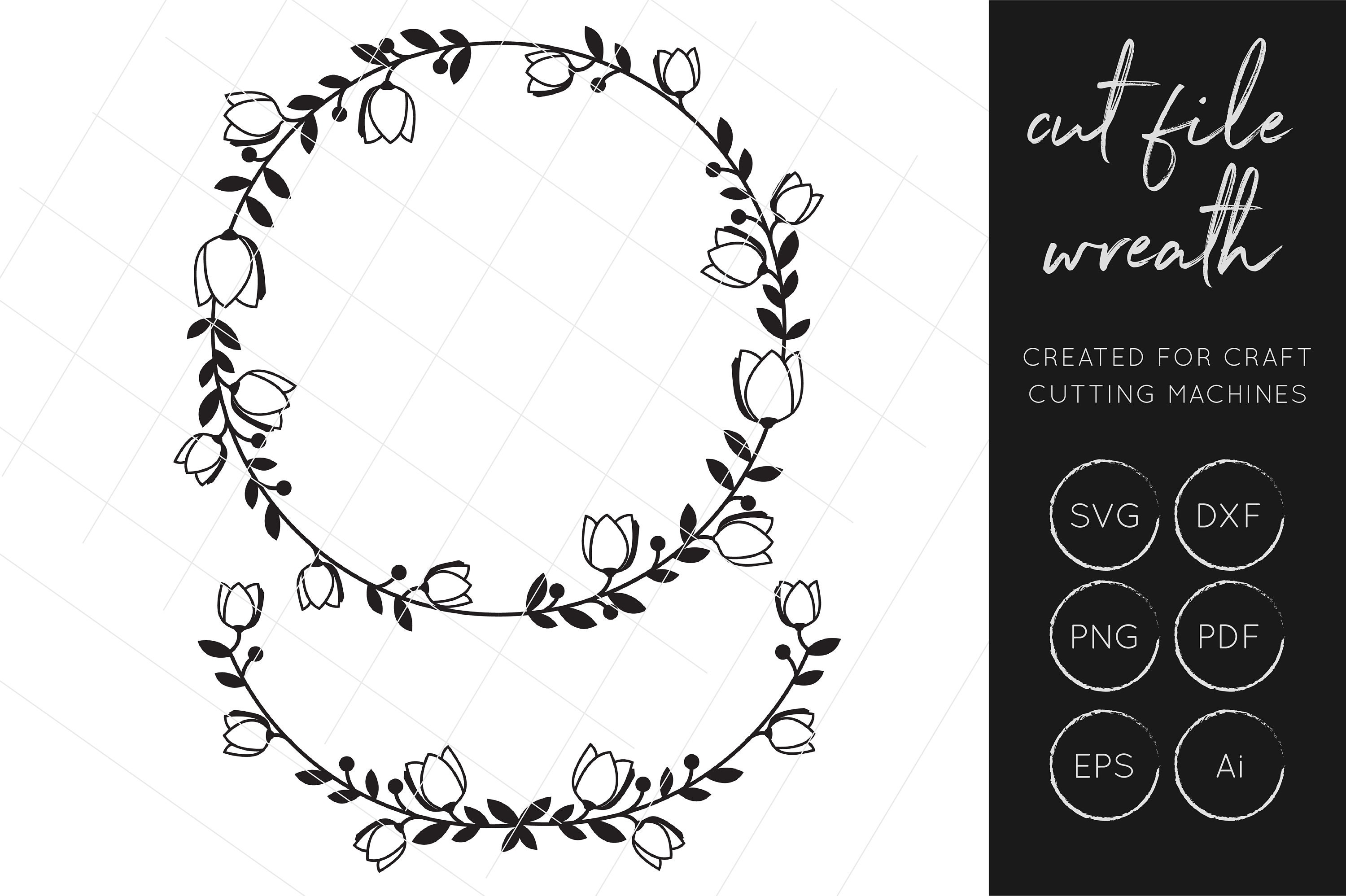 Free Free 79 Svg Flower Wreath Free SVG PNG EPS DXF File