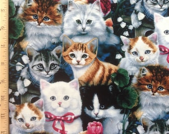 David Textiles Cute Kittens