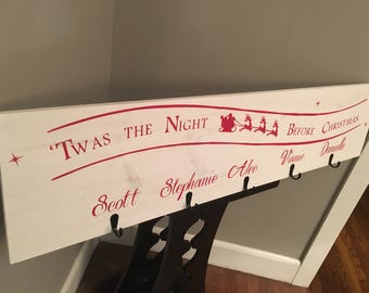 Personalized Stocking Hanger