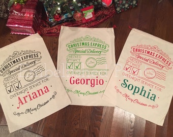 Personalized Santa Sacks *SALE*