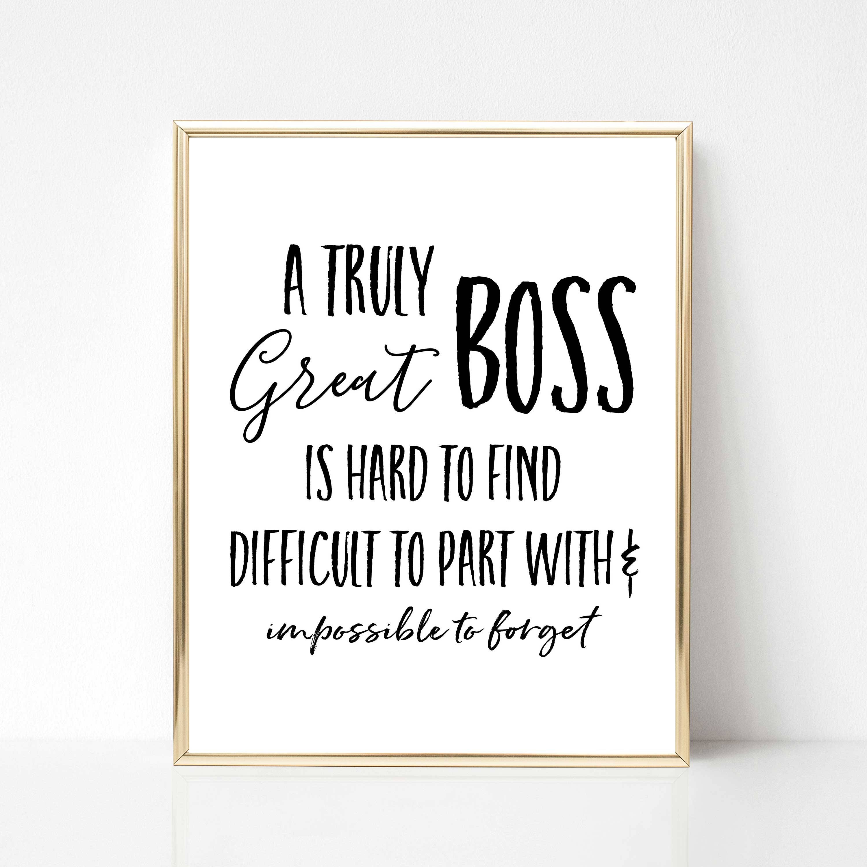 Digital Boss Quote Gift Best Boss Quote Gift Boss