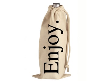 Wine Bag - Hostess Gift - Wine Gift Bag