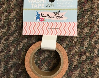Washi Tape October Afternoon - Woodland Park Chevron
