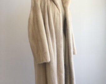RESERVED | 1950s Mink Coat