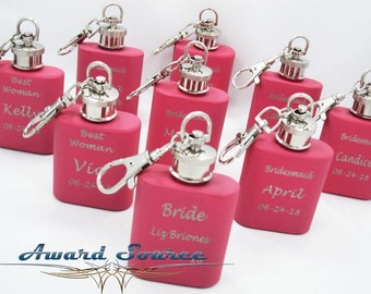 Wedding Flasks for Bridesmaids // Maid of Honor Gifts // Matron of Honor Gifts // Mother of Bride Gift // Mother of Groom Gift // Sister