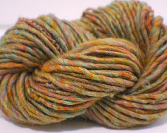 SALE: Bulky handspun yarn, Thick and Thin Yarn, Art Yarn, knitting supplies crochet supplies