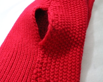 Doggy sweater, Red, Soft, size M