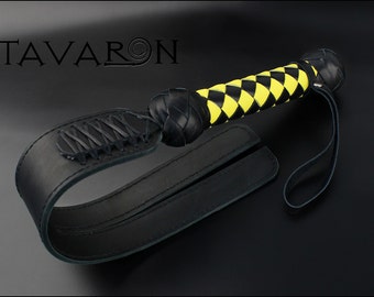 Leather paddle, Spanking paddle, BDSM paddle, Fetish flogger, Spanking whip