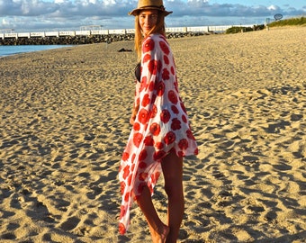 Swimsuit Cover Ups / Pareo / Bathing Suit Cover Ups / Beach Cover Ups / Beach Sarong Wrap / Swim Cover Ups / Gift for Her