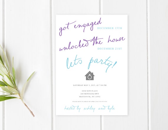 Engagement And Housewarming Party Invitations 10