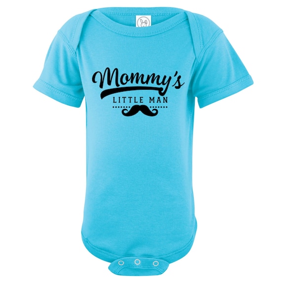 mommy's little man shirt