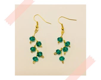Berries Earrings - Green