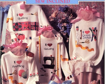 Sew Inclined duplicate stitch patterns by Alma Lynne