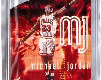 Unopened MICHAEL JORDAN Upper Deck Basketball Sticker Pack