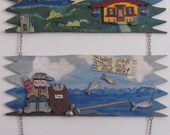 Funny Colorful cottage sign REDUCED!