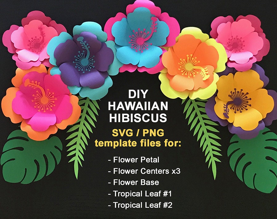 Free Free 93 Cricut Hawaiian Flower Svg Free SVG PNG EPS DXF File