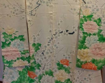 Women's Botan & Ume Furisode