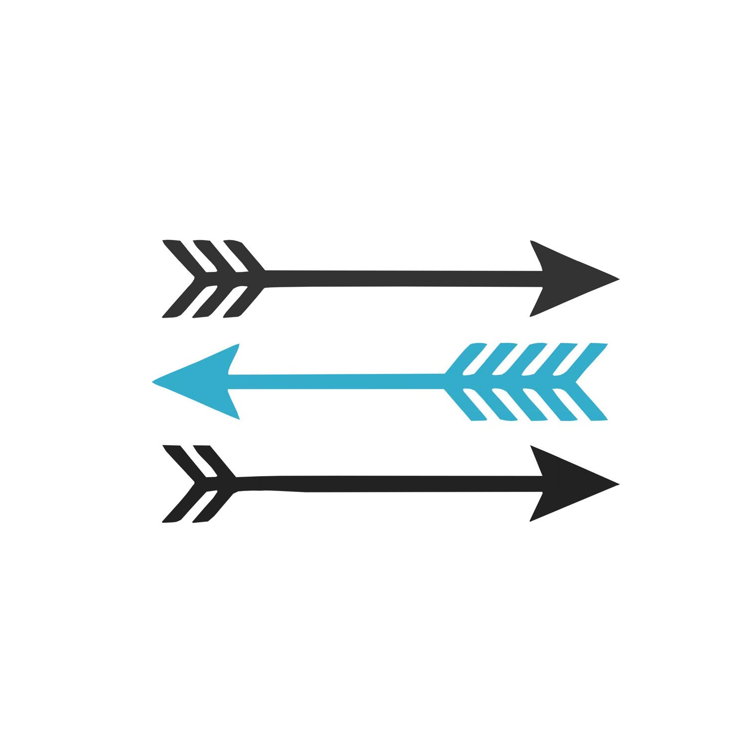 Download 3 Arrows - .SVG & .studio3 cut file - Instant Download ...