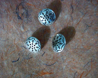 Nordic inspired metal buttons!