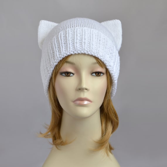 tricoter un bonnet oreille de chat