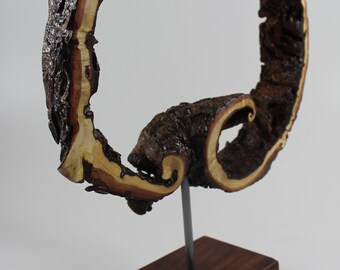 Reclaimed Maple Wood Sculpture