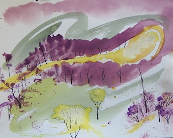 Tree and Hills and Trees