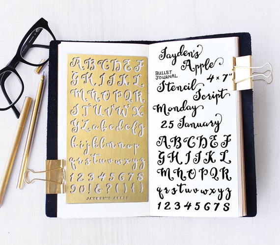 7 Inspiring Ways You Can Use Bullet Journal Stencils — Joyful