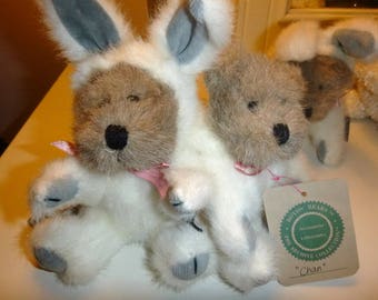 Mini Teddy Bears in Bunny Suits- BOYD Collectible