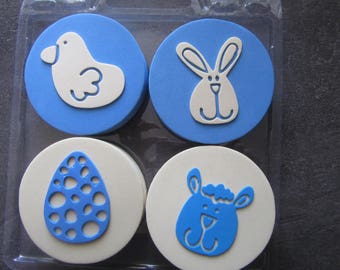 Set of 4 Palm pads foam for children - hobby