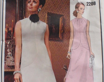Vogue Paris Original Givenchy Dress - Vogue 2208 - Size 8, Bust 31 1/2