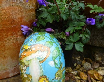 Vintage Cardboard Easter Egg C.1950s