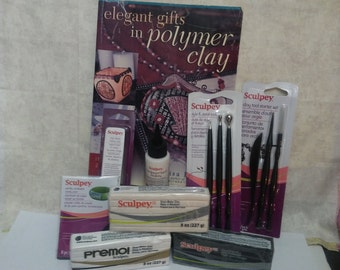 Elegant Gifts in Polymer Clay and Amazing Assortment of Clay Craft Supplies