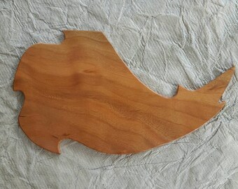 acoustic guitar and bass exotic wood pickguard