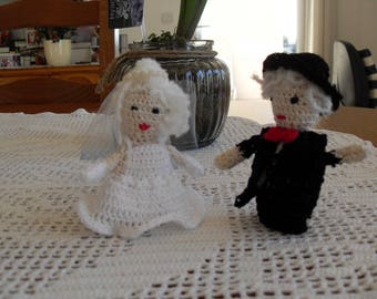 married couple handmade crochet