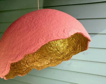 Papier Pappmaché-Lampe Anhänger Lampenschirm aus Papier Pappmaché-Lampe Anhänger Lampenschirm aus
