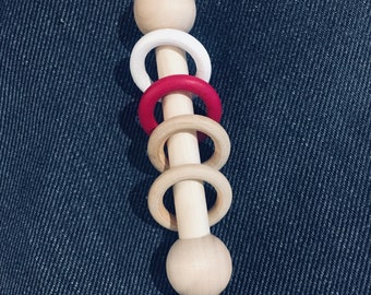 Wooden Baby Rattle
