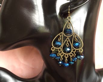 Earrings "Shades of colors"
